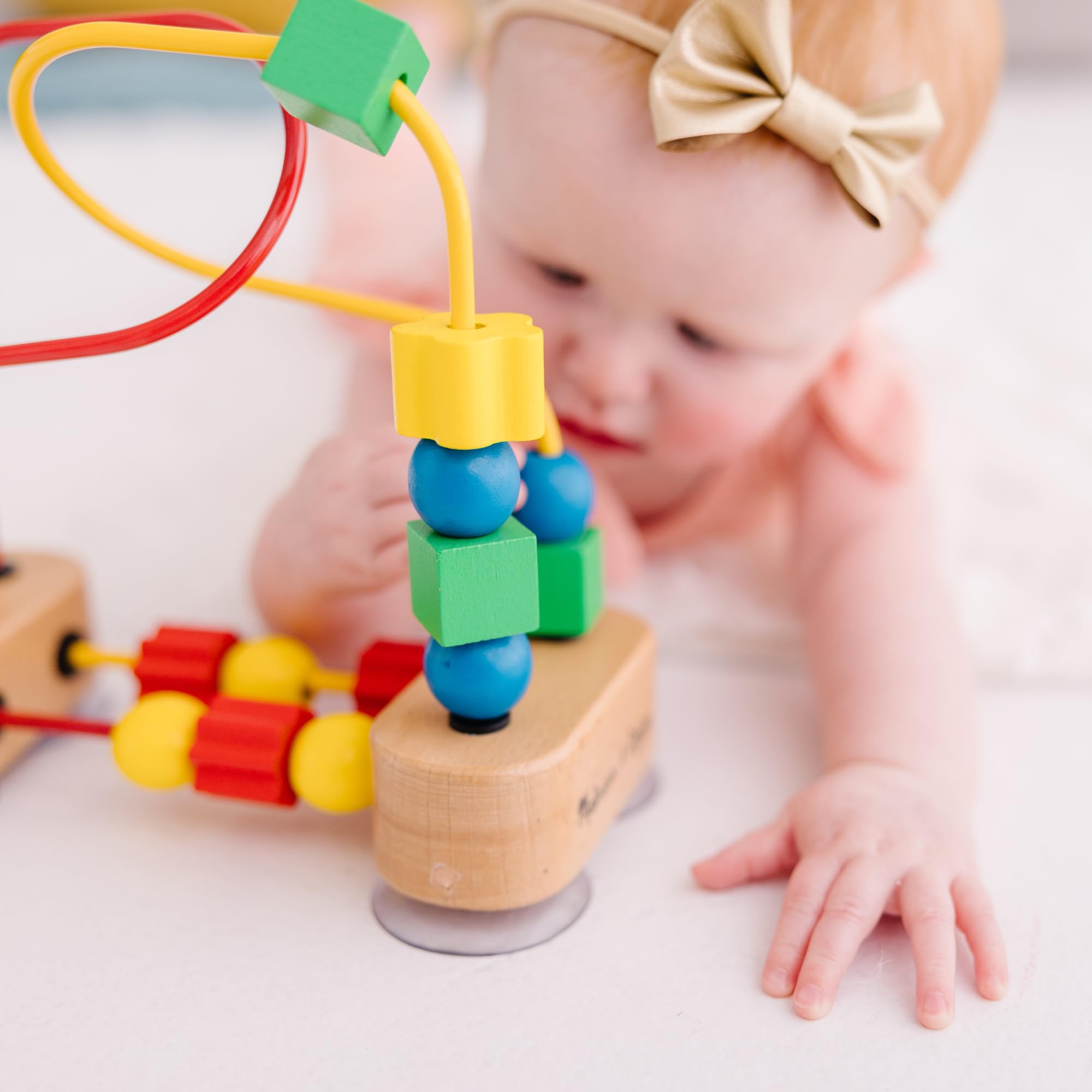 Melissa & Doug First Bead Maze Wooden Educational Baby Toy 🍁 All In One Marketplace Canada