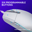 Logitech G203 Wired Gaming Mouse - White 🍁 All In One Marketplace Canada
