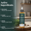 AVD Organics Rosemary Oil for Hair Growth | Infused with Biotin | Hair Strengthening, Nourishing and Volumizing | infused with Jojoba & Castor Oil | NON - GMO 120ml 🍁 All In One Marketplace Canada