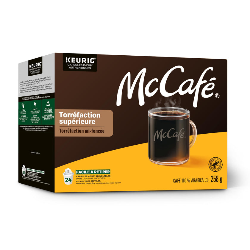 McCafé Premium Medium Dark Roast, K-Cup Coffee Pods, 24 Count 🍁 All In One Marketplace Canada