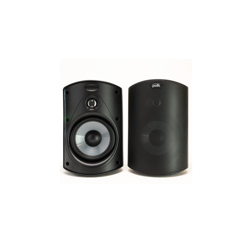 Polk Audio Atrium 4 Outdoor Speakers with Powerful Bass (Pair, Black), All-Weather Durability, Broad Sound Coverage, Speed-Lock Mounting System 🍁 All In One Marketplace Canada