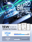 LISEN 15W for MagSafe Car Mount Charger【24 Strongest Magnets】 Phone Holder Car Magnetic Wireless Charger【360°】 Vent & Dashboard MagSafe Car Accessories for Mom for iPhone 17 Pro 16 15 14 13 🍁 All In One Marketplace Canada