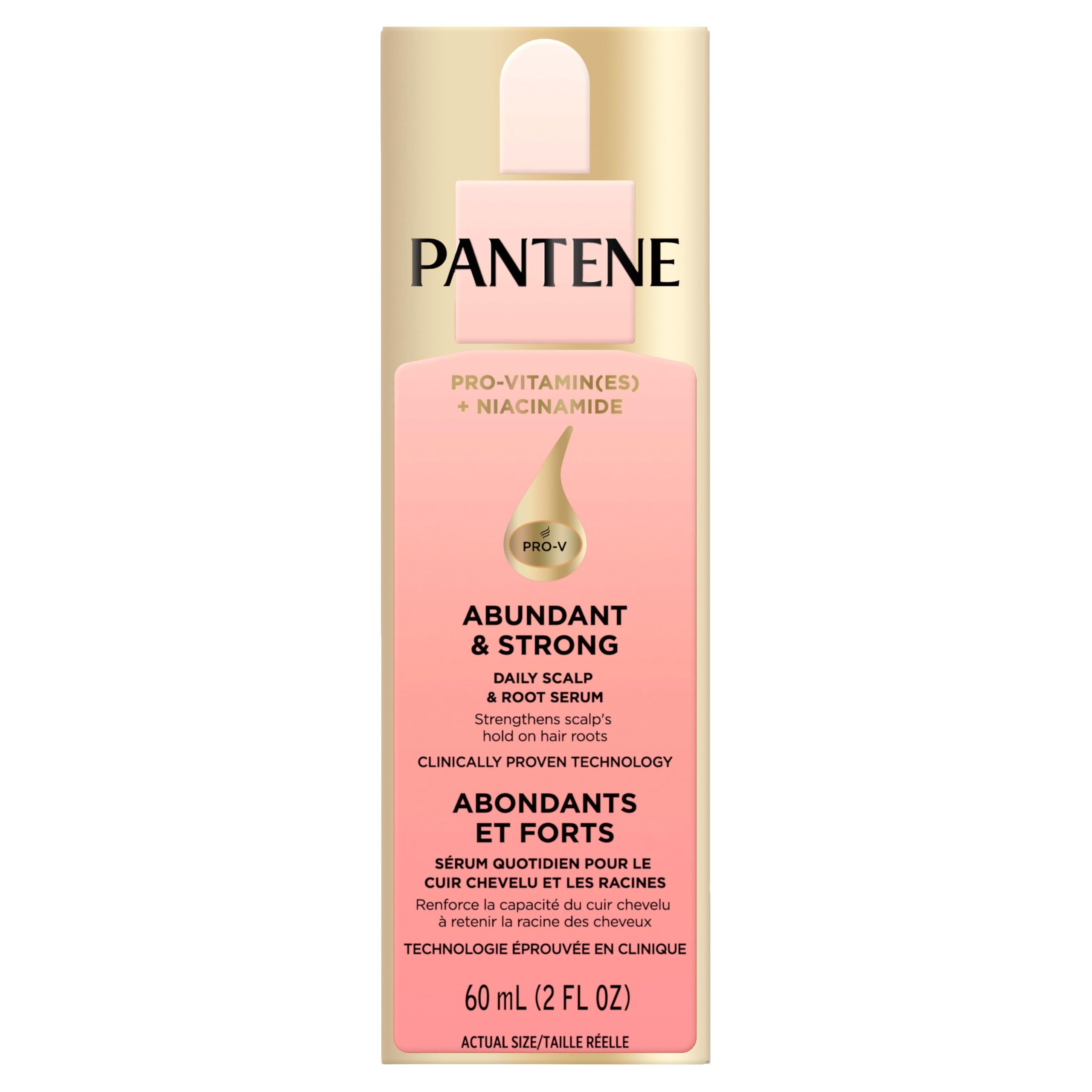 Pantene Abundant & Strong Daily Scalp Serum, Strengthens Scalp’s Hold on Roots, 60 ml 🍁 All In One Marketplace Canada