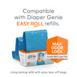 Diaper Genie Platinum Diaper Pail Gift Set, 2 Easy Roll Refills (48 Bags) 🍁 All In One Marketplace Canada