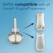 Glade PlugIns Air Freshener Refill Oil Kit, Long Lasting Scented Plug In with Essential Oils for Home, Bathroom & Kitchens, Delicate Vanilla Embrace, 2 Warmers + 6 Refills 🍁 All In One Marketplace Canada