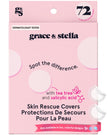 grace & stella Award Winning Invisible Spot Covers with Hydrocolloid (Round, 72 Count) - Spot Covers with Salicylic Acid and Tea Tree for Absorbing Impurities - Dermatologist Tested Skin Care, Cruelty Free, Vegan 🍁 All In One Marketplace Canada
