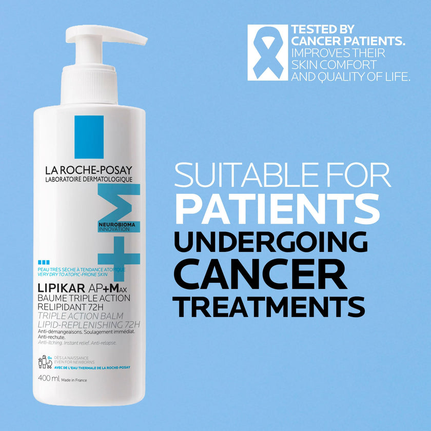 La Roche Posay Lipikar Baume AP+Max, Body Lotion for Dry Skin, Soothing Cream with Shea Butter & Niacinamide for Body, Face & Hands, Fragrance Free, Recommended by Dermatologists, 400mL 🍁 All In One Marketplace Canada