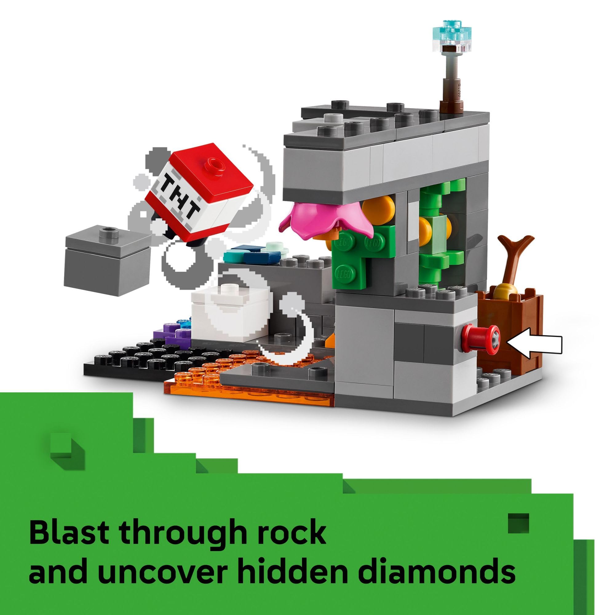 LEGO Minecraft The Warden Encounter Kids Toy - Collectible Building Set for Boys and Girls 7+- with Silent Ranger Minifigure - Great Birthday Gift for Gamers and Kids Who Love Minecraft Toys - 21274 🍁 All In One Marketplace Canada