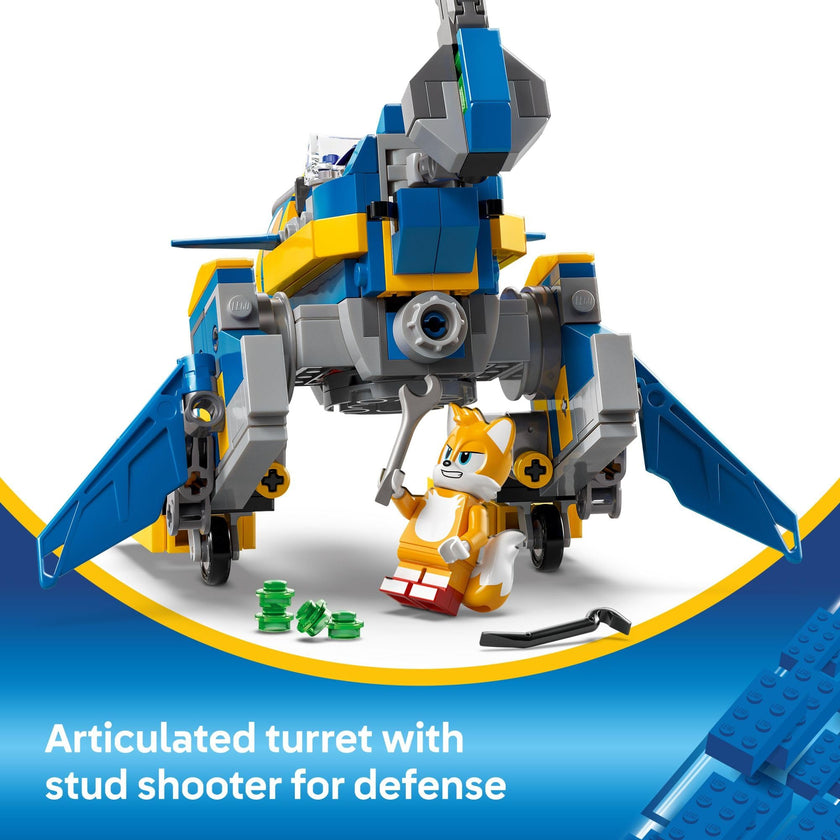 LEGO Sonic The Hedgehog Cyclone vs. Metal Sonic - Building Toy for Kids, Boys and Girls, Ages 8+ - Mech Suit with Metal Sonic and Tails Minifigures for Pretend Play - Gift Idea for Birthdays - 77002 🍁 All In One Marketplace Canada