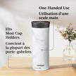 Contigo Huron 2.0 Couture Stainless Steel Travel Tumbler, Vacuum-Insulated Metal Tumbler for Coffee and Tea with Leak-Proof Lid, White Marble, 20 oz (591 mL) 🍁 All In One Marketplace Canada