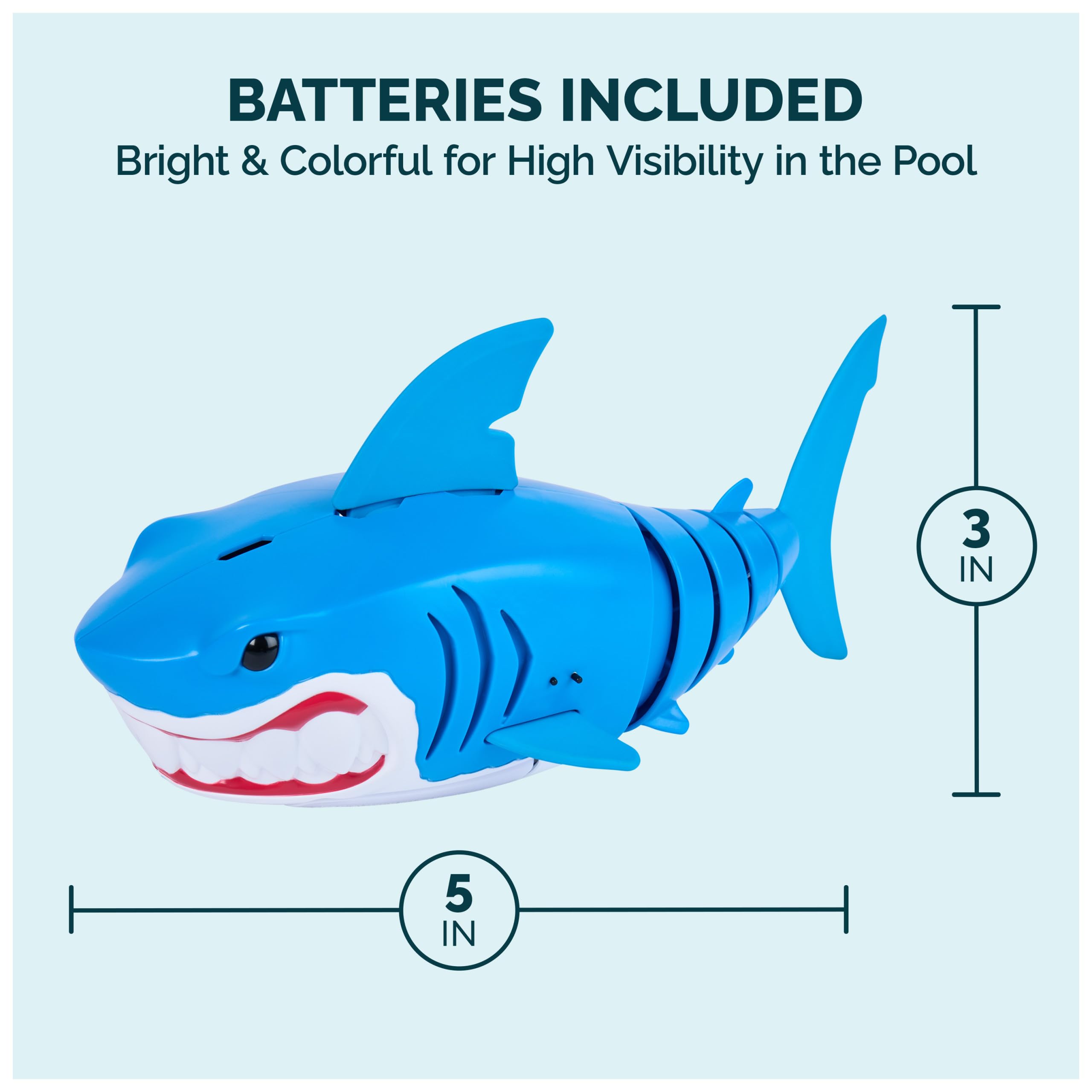 SwimWays Rainbow Reef Shark Water-Activated Pool Toy for Ages 5+ 🍁 All In One Marketplace Canada