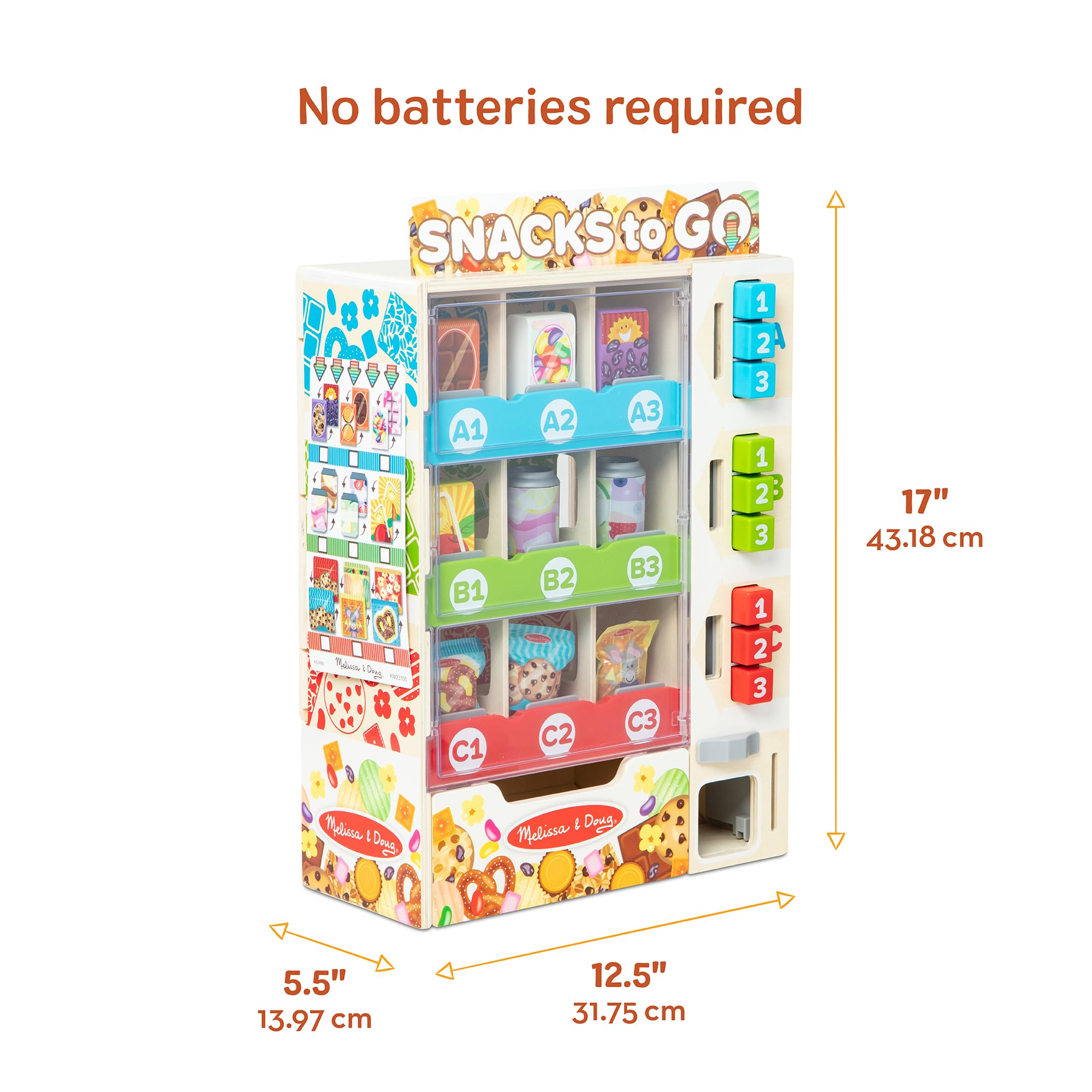 Melissa & Doug Wooden Vending Machine Play Set 🍁 All In One Marketplace Canada