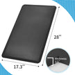 Art3d Anti Fatigue Mat - 1/2 Inch Cushioned Kitchen Mat - Non Slip Foam Comfort Cushion for Standing Desk, Office or Garage Floor (17.3
