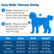 PetSafe Easy Walk Harness, No Pull Harness for Dogs, Adjustable Harness with Included Matching Lead, Black Medium Large 🍁 All In One Marketplace Canada