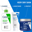 CeraVe Healing Ointment, Moisturizing Petrolatum Skin Protectant for Dry Skin with Hyaluronic Acid and Ceramides, Multi-Purpose Face, Body & Lip Balm, Lanolin-Free & Fragrance-Free, 340g 🍁 All In One Marketplace Canada