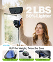 Handheld Steam Cleaner for Home 3s Instant Heat-Up No Need to Wait, Upgrade 2 LB Light Weight Easy Refill Portable Steamer Cleaner for Furniture Couch Grout Walls Kitchenware Cleaning (White) 🍁 All In One Marketplace Canada