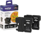 Brother LC61 Innobella Black Ink Cartridges, 2 Pack