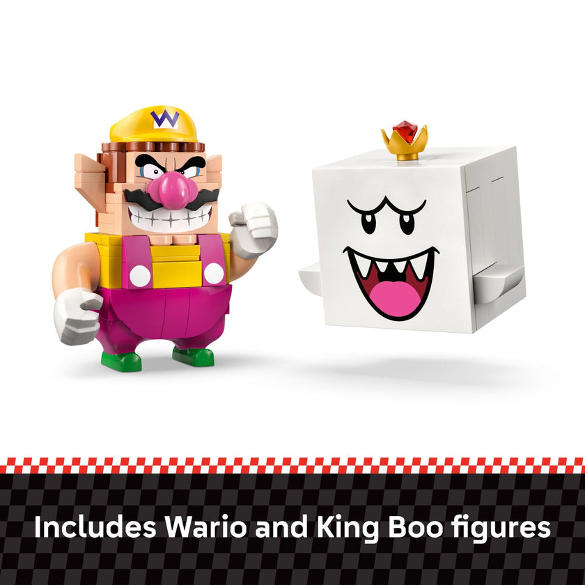 LEGO Super Mario: Mario Kart – Wario & King Boo Building Toy for Kids - Buildable Car Toys W/Drifting Action for Boys & Girls, Ages 8+ - Pretend Play Gift Idea for Birthdays & Any Gaming Fans - 72038 🍁 All In One Marketplace Canada