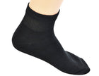 Yomandamor 5 Pairs Mens Bamboo Blend Cotton Ankle Extra-Wide Diabetic Socks with Seamless Toe(Size:10-13)(black) 🍁 All In One Marketplace Canada