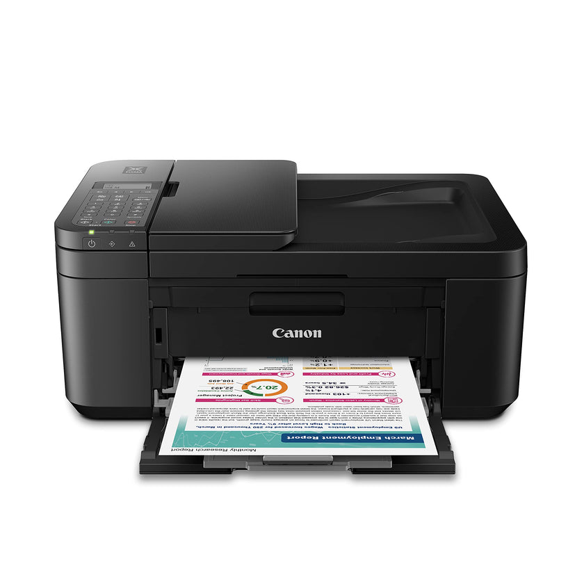 Canon PIXMA TR4720 - All-in-One Wireless Printer for Home Use, Print, Copy, Scan, and Built-in Fax, with Auto Document Feeder, Mobile Printing, Black 🍁 All In One Marketplace Canada