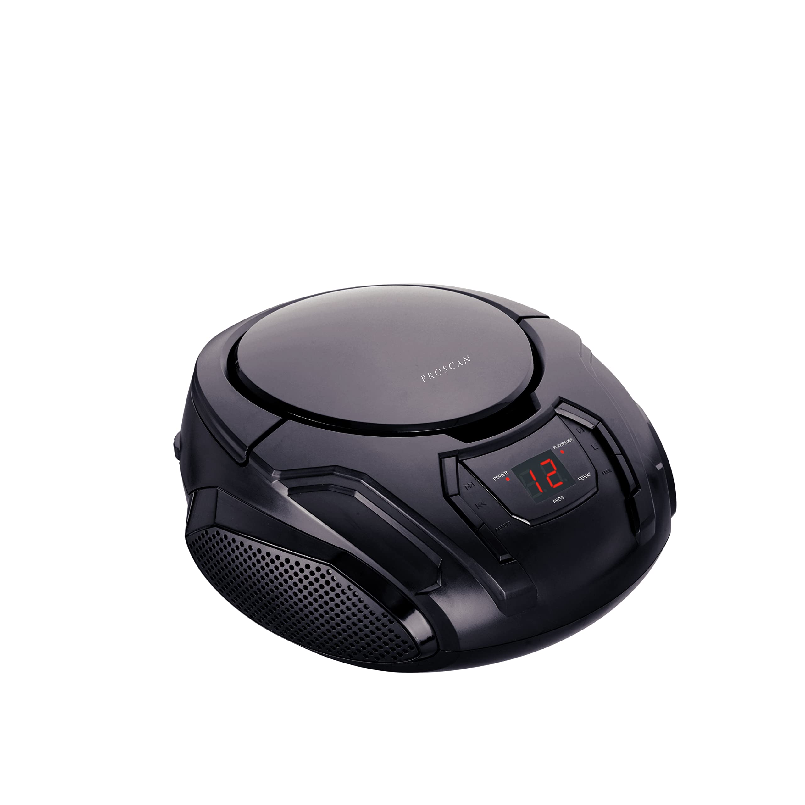 PROSCAN Elite Portable CD Boombox with AM/FM Radio (Black) 🍁 All In One Marketplace Canada