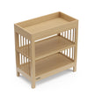 Graco Teddi Changing Table with Water-Resistant Changing Pad (Driftwood) - GREENGUARD Gold Certified, 2 Open Shelves, Includes Bonus Water-Resistant Changing Pad with Safety Strap 🍁 All In One Marketplace Canada