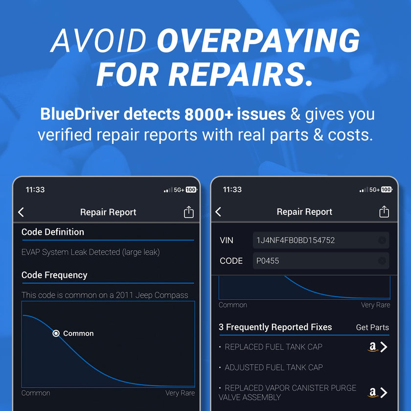 BlueDriver Pro Next Gen OBD2 Scanner – No Subscription, Bluetooth Car Code Reader for iPhone & Android – Diagnose 8000+ Issues, ABS SRS TPMS, Repair Reports, Vehicles 1996+ 🍁 All In One Marketplace Canada