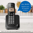 Panasonic DECT 6.0 Expandable Cordless Phone with Call Block - 3 Cordless Handsets - KX-TGC383CB (Black) 🍁 All In One Marketplace Canada