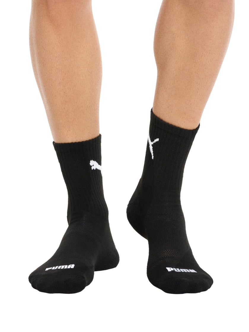 PUMA Men's 8 Pack Athletic Cushioned High Quarter Crew Socks, Black/White, 10-13 🍁 All In One Marketplace Canada
