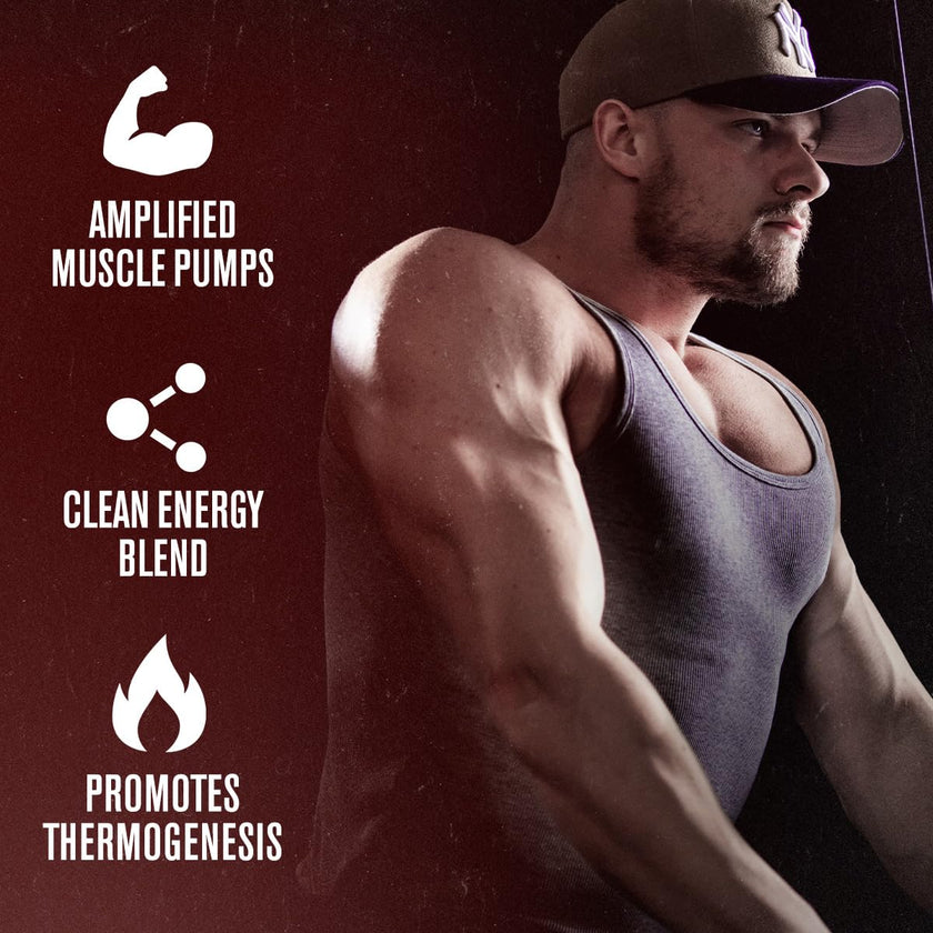 NITROSURGE Shred Thermogenic Pre Workout Supplement - Energy Booster, Instant Strength Gains, Sharp Focus, Powerful Pumps - Nitric Oxide Booster & PreWorkout Powder - 30Sv, Orange Pineapple 🍁 All In One Marketplace Canada