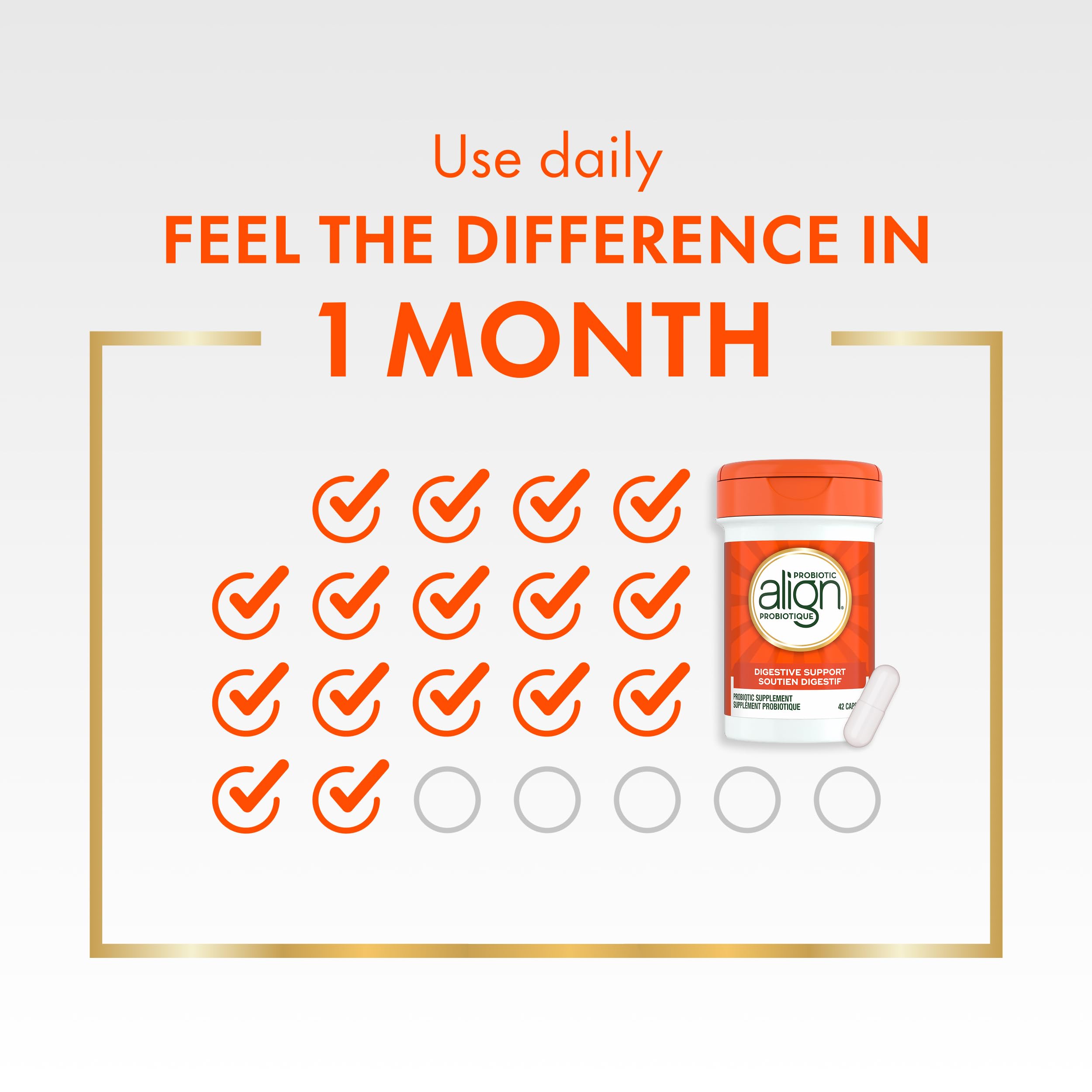 Align Probiotic Digestive Support, IBS Symptom Relief: Gas, Abdominal Discomfort, Bloating, Helps Healthy Intestinal Flora for Women & Men, 28 Capsules 🍁 All In One Marketplace Canada
