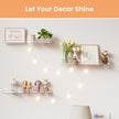 upsimples Clear Acrylic Shelves for Storage, 15