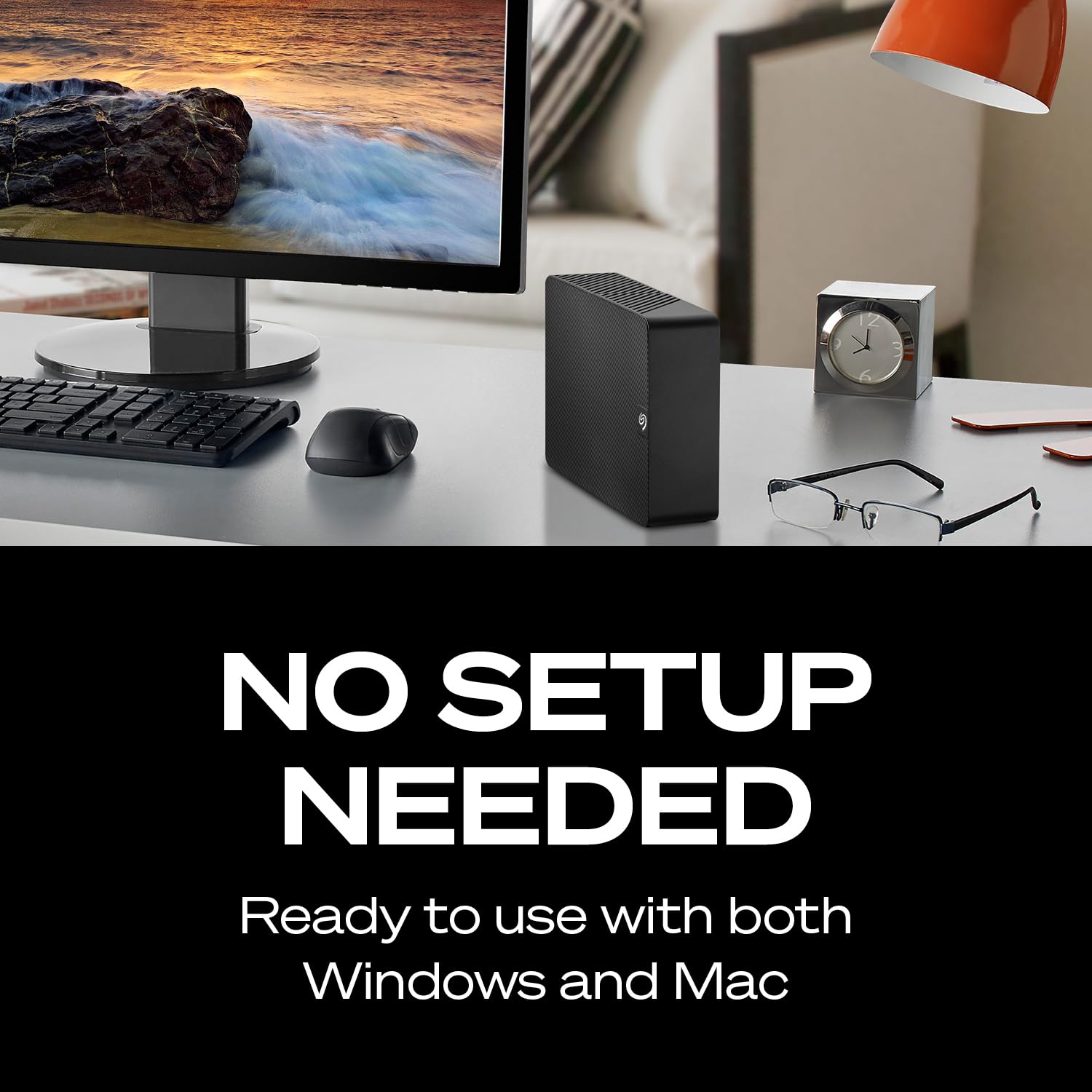 Seagate Expansion 8TB External Hard Drive HDD - USB 3.0, with Rescue Data Recovery Services (STKP8000400) 🍁 All In One Marketplace Canada