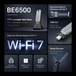 TP-Link BE6500 WiFi 7 USB Adapter (Archer TBE400UH) – Tri-Band 6GHz/5GHz/2.4GHz, High-Gain Adjustable Antennas, USB 3.0 Cradle, Up to 6500 Mbps, OFDMA MU-MIMO, WPA3, Windows 10/11 🍁 All In One Marketplace Canada