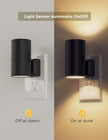 L LOHAS LED Night Light Plug in, [2 Pack] Modern Night Light, Dusk to Dawn Sensor, 0-100LM Adjustable Brightness, Soft White 3000K, Dimmable Night Lights with Light Sensor for Hallway Bedroom Stairway 🍁 All In One Marketplace Canada