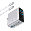 Anker Laptop Charger, 140W MAX USB C Charger, 4-Port Multi-Device Fast Charging, Advanced GaN Power Adapter, Intuitive Touch Controls, for MacBook, iPhone 17/16 Series, Samsung Galaxy, Pixel, and More 🍁 All In One Marketplace Canada