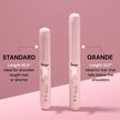 L'ANGE HAIR Le Duo Grande 360° Airflow Styler | 2-in-1 Curling Wand & Titanium Flat Iron Hair Straightener | Professional Hair Curler with Cooling Air Vents to Lock in Style | Adjustable Temp 🍁 All In One Marketplace Canada