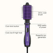 The Knot Dr. for Conair BC116C Detangling Hot Air Brush, Wet/ Dry Styler, Blow Dryer Brush in Pink, Blowout Brush 3 Heat Settings, 1000 Watts, Dry, Style and Volumize 🍁 All In One Marketplace Canada