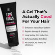 Love Ur Curls Irish Sea Moss Hair Gel, Medium Hold Hair Styling Curling Gel for Defined Curly Hair, Waves & Coils, Vegan, Cruelty Free, 236mL 🍁 All In One Marketplace Canada