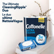 Cottonelle Toilet Paper, 24 Family Mega Rolls = 132 Regular Rolls (4 Packs of 6), Ultra Clean, Strong Bathroom Tissue, 353 Sheets per Roll, Packaging May Vary 🍁 All In One Marketplace Canada