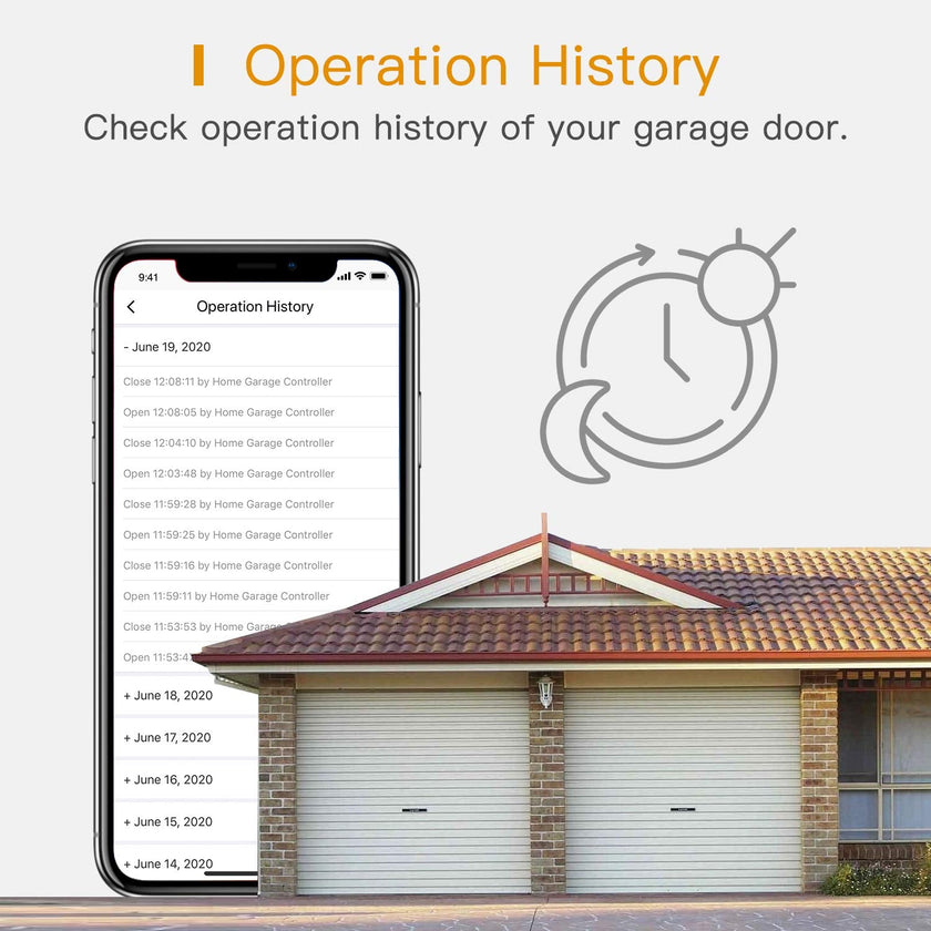 Refoss Smart Wi-Fi Garage Door Opener, Compatible with Google Assistant, Alexa, APP Remote Control 🍁 All In One Marketplace Canada