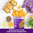 Quest Nutrition Tortilla Style Protein Chips, Loaded Taco, High Protein, Baked, Not Fried, Gluten Free, 1g Sugar, 5g Carbs, 8ct 🍁 All In One Marketplace Canada