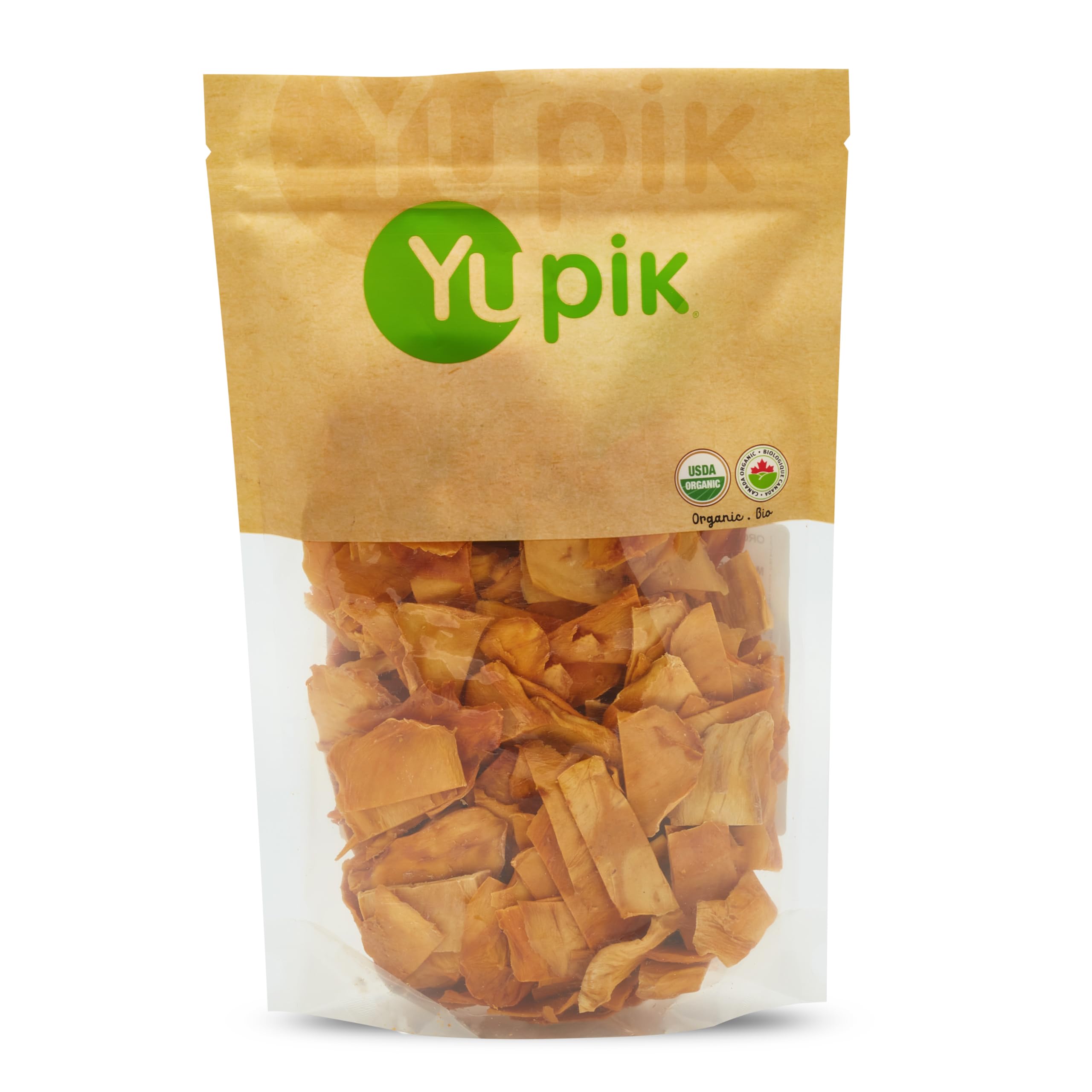 Yupik Organic Dried Mango, Diced, 450 g, Non-GMO, Vegan, Gluten-Free, Kosher, Tropical Dried Fruits, Thin Mango Slices Cut in Pieces, No Sugar Added, Sulphite-Free, Healthy Snacks, Tasty Topping 🍁 All In One Marketplace Canada