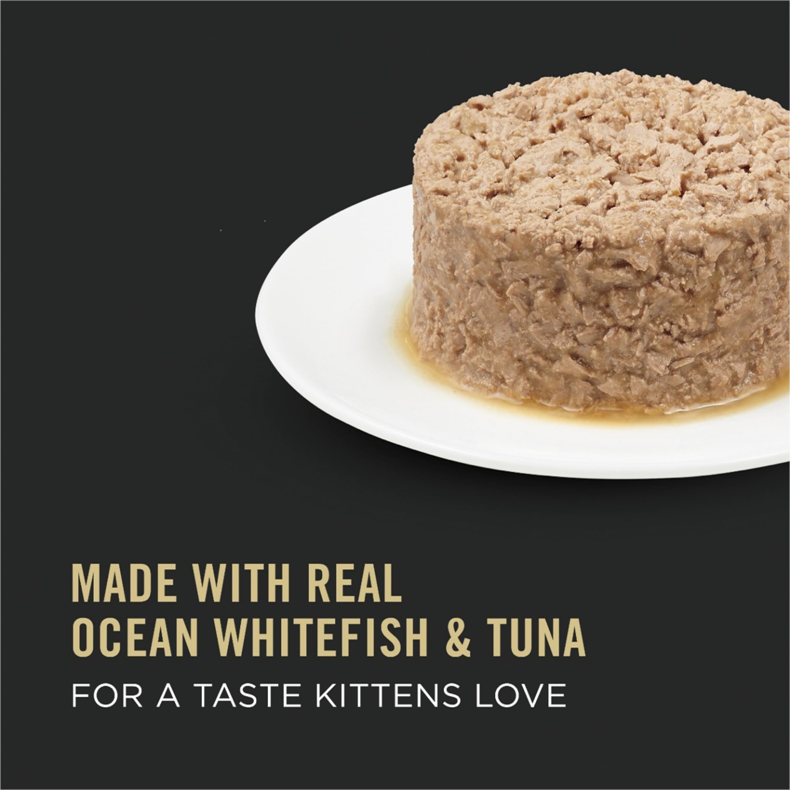 Purina Pro Plan Wet Cat Food, Focus, Kitten Ocean Whitefish and Tuna Entrée, 3-Ounce Can, Pack of 24 🍁 All In One Marketplace Canada