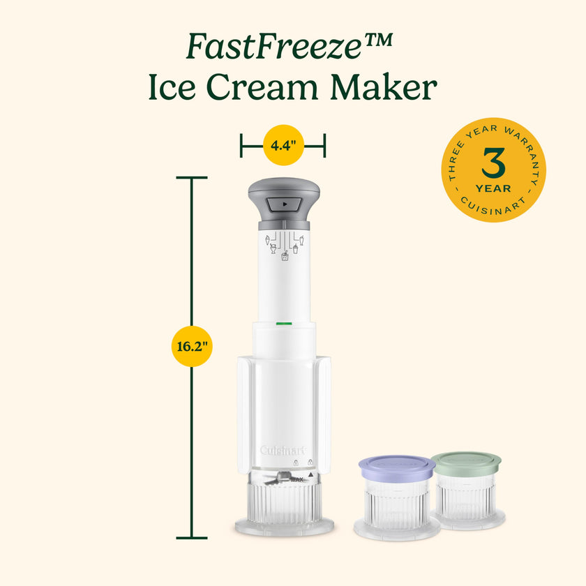 Cuisinart Ice Cream Maker, 5-in-1, 3 Half-Pint Mixing Cups 🍁 All In One Marketplace Canada