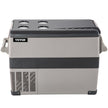 VEVOR 45L Portable Car Refrigerator 48 Quart LG Compact RV Fridge 12/24V DC & 110-240V AC Vehicle Car Truck Boat Mini Electric Freezer for Driving Travel Fishing Outdoor and Home Use -4°F-68°F, Grey 🍁 All In One Marketplace Canada
