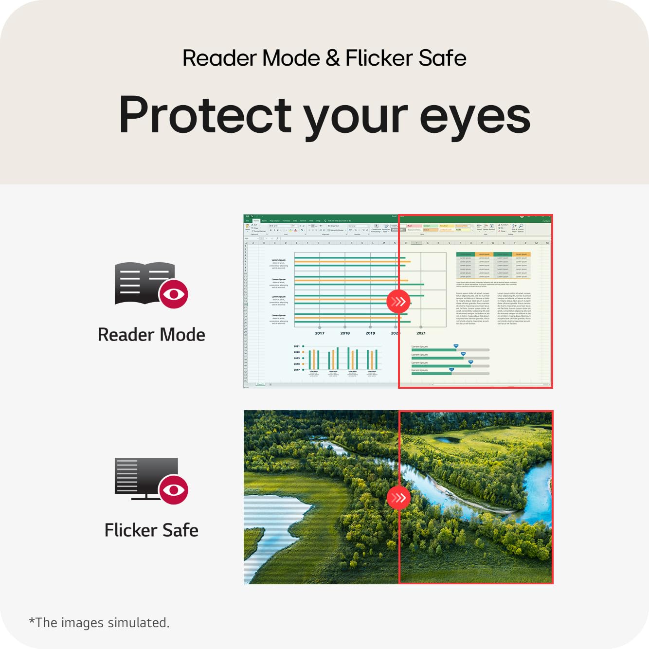 LG FHD Curved Monitor (27U421A) - 27” FHD (1920x1080), 100Hz, sRGB 99%, USB-C, Reader Mode, Flicker Safe, Dynamic Action Sync, Black Stabilizer, Eye Comfort, 3-Side Borderless, Tilt Adjustable 🍁 All In One Marketplace Canada