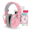 Alpine Muffy - Noise Cancelling Headphones for Kids - CE & ANSI Certified - Earmuffs for Autism - Kids Ear Protection for Sensory & Concentration Aid - Pink 🍁 All In One Marketplace Canada