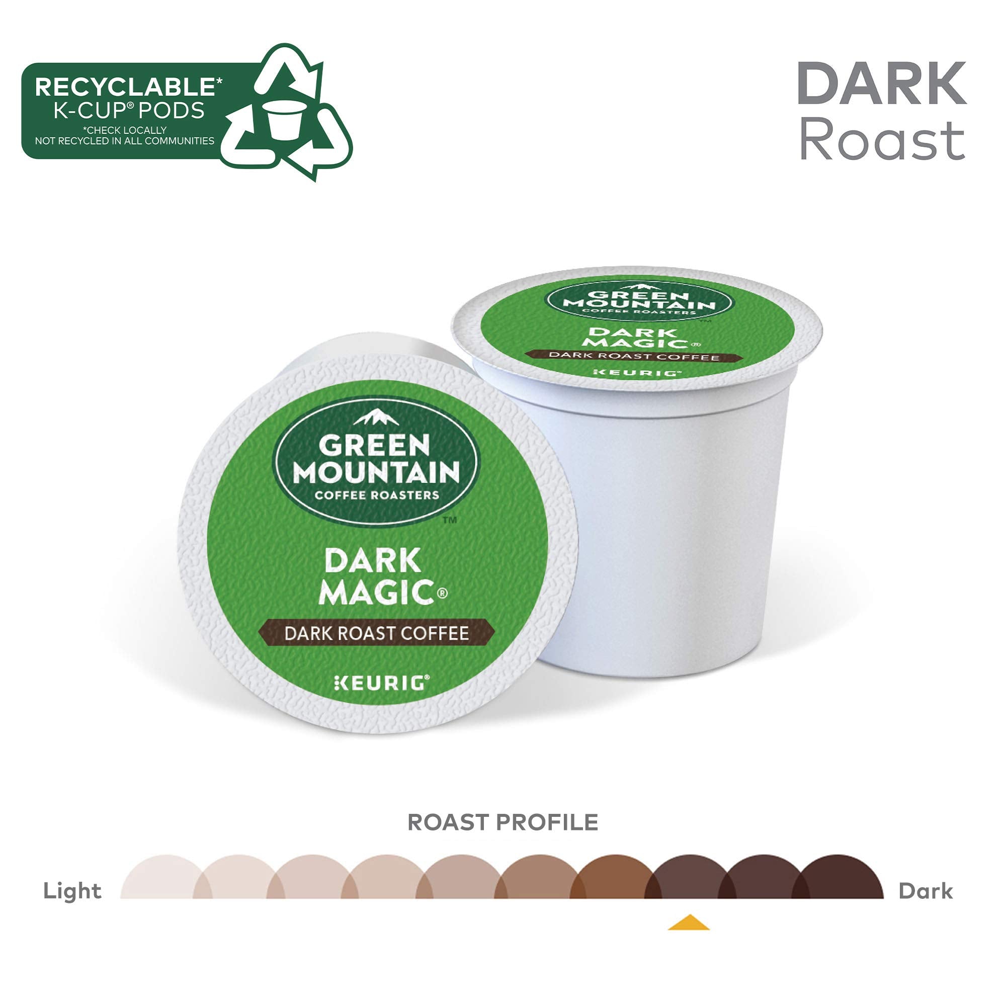 Green Mountain Coffee Dark Magic K-Cup Coffee Pods, 24 Count For Keurig Coffee Makers 🍁 All In One Marketplace Canada