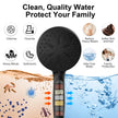 Rain Shower Head, Dual Shower Heads, Adjustable Integrated Bracket with Built-in Magnetic Base and Powerful Water Spray, with Handheld high-Pressure Spray Combination (Black). 🍁 All In One Marketplace Canada